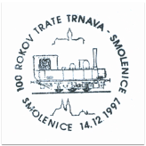 "100 rokov trate Trnava-Smolenice"