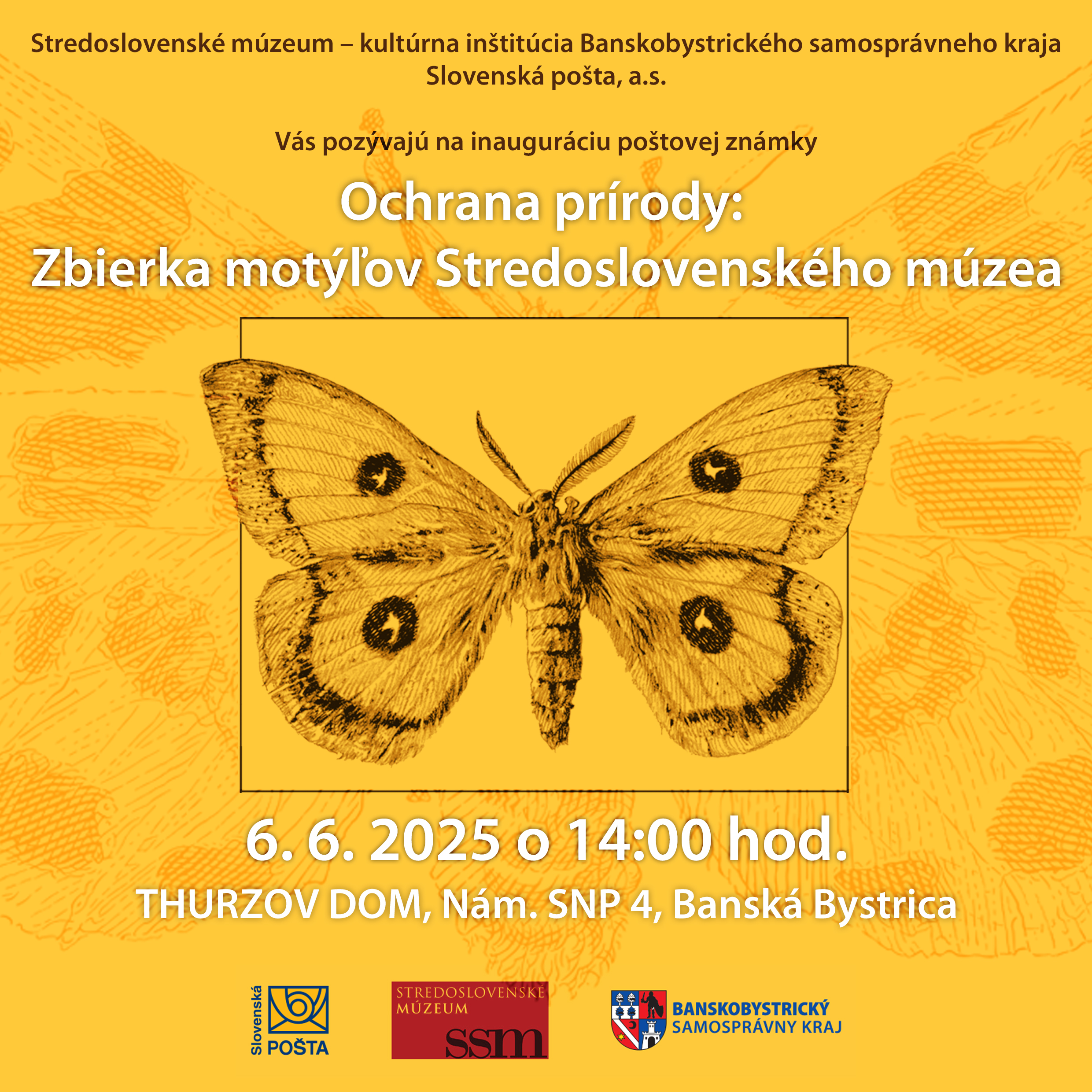 Inaugurácia poštovej známky z emisného radu Ochrana prírody